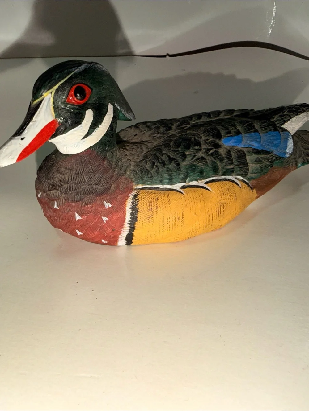 Vintage Duck Decoy small Figurines Hand Painted set of 3